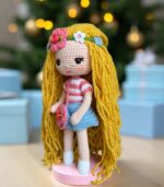 Myrtilus Doha – Handmade Crochet Doll