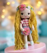 Myrtilus Doha – Handmade Crochet Doll