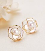 Myrtilus Freshwater Pearl Jewelry Set – Gold Plated