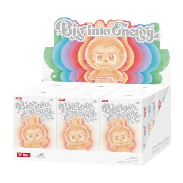 Big Into Energy Series Vinyl Plush Pendant Blind Box Complete Set of 6