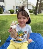 Myrtilus Crochet Deer Plush Toy – Handmade in Cotton