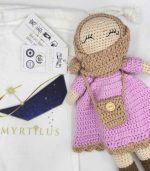 Handmade Crochet Hijabi Doll by Myrtilus