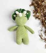Myrtilus Dino – A Handmade 100% Cotton Crochet Animal Toy by Myrtilus