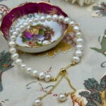 Myrtilus 14K Gold-Plated Adjustable Pearl Bracelet – Handmade with Freshwater Pearls