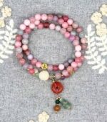 Myrtilus 14K Gold-Plated Colored Chalcedony Wrap Bracelet