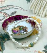 Myrtilus 14K Gold-Plated Mini Pearl Bracelet – Handmade with Freshwater Beads