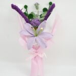 Myrtilus Bouquet Knitted Crochet Thai Flower Rose