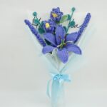 Myrtilus Bouquet Knitted Crochet Thai Flower Rose