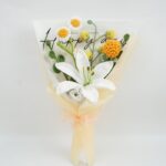 Myrtilus Bouquet Knitted Crochet Thai Flower Rose