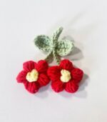 Myrtilus Crochet Floral Duo Keychain