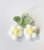 Myrtilus Crochet Floral Duo Keychain