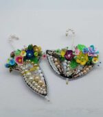 Myrtilus Ivory Bloom Open Umbrella