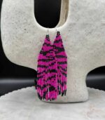 Myrtilus Lampwork Drop Earrings