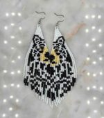 Myrtilus Lampwork Drop Earrings