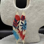 Myrtilus Lampwork Drop Earrings