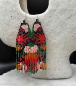 Myrtilus Lampwork Drop Earrings