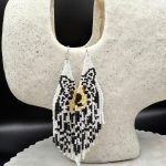 Myrtilus Lampwork Drop Earrings