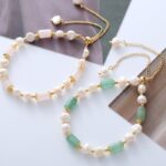 Myrtilus Pearl & Crystal Bracelet – Handmade Healing Jewelry