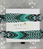 Myrtilus Lampwork Drop Earrings