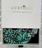 Myrtilus Lampwork Drop Earrings