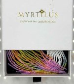 Myrtilus Lampwork Drop Earrings – Aurora Tassel & Ombre Beaded Design - Image 6