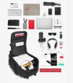 OZUKO 9386 Outdoor Travel Backpack with Cooler Compartment