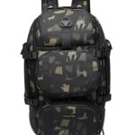OZUKO 9386 Outdoor Travel Backpack with Cooler Compartment