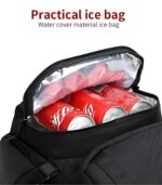 OZUKO 9386 Outdoor Travel Backpack with Cooler Compartment