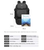 OZUKO 9386 Outdoor Travel Backpack with Cooler Compartment