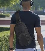 OZUKO 9577 2024 New Style Waterproof Sling Bag for Men