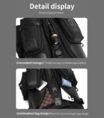 OZUKO 9631 Large Capacity Computer Laptop Backpack