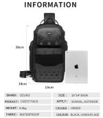 OZUKO 9659 Lightweight Waterproof Fashion Shoulder Bag