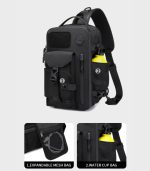 OZUKO 9737 Chest Shoulder Bag