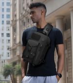 OZUKO 9737 Chest Shoulder Bag