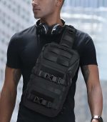 OZUKO 9738 Designer Waterproof Chest Bag for Men