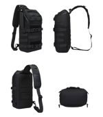 OZUKO 9738 Designer Waterproof Chest Bag for Men