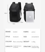 OZUKO 9746 Travel Laptop Backpack