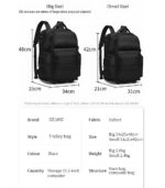 OZUKO 9820L Rolling Laptop Backpack