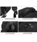 OZUKO 9820L Rolling Laptop Backpack