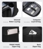OZUKO 9851 Business Laptop Backpack