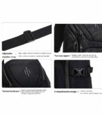 Ozuko 9729 Men’s Water-Resistant Crossbody Shoulder Bag