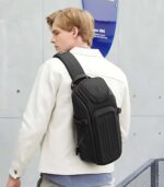 Ozuko 9729 Men’s Water-Resistant Crossbody Shoulder Bag