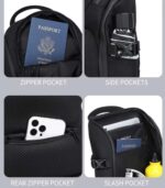 Ozuko 9729 Men’s Water-Resistant Crossbody Shoulder Bag