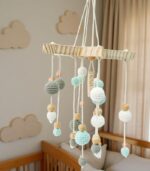 Handmade Crochet Baby Mobile by Myrtilus