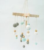 Handmade Crochet Baby Mobile by Myrtilus