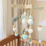 Handmade Crochet Baby Mobile by Myrtilus