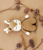 Myrtilus Crochet Deer Plush Toy – Handmade in Cotton