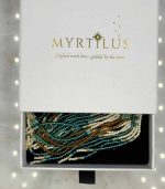 Myrtilus Lampwork Drop Earrings