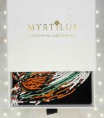 Myrtilus Lampwork Drop Earrings