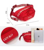 Ozuko 9102 Sports Waist Bag